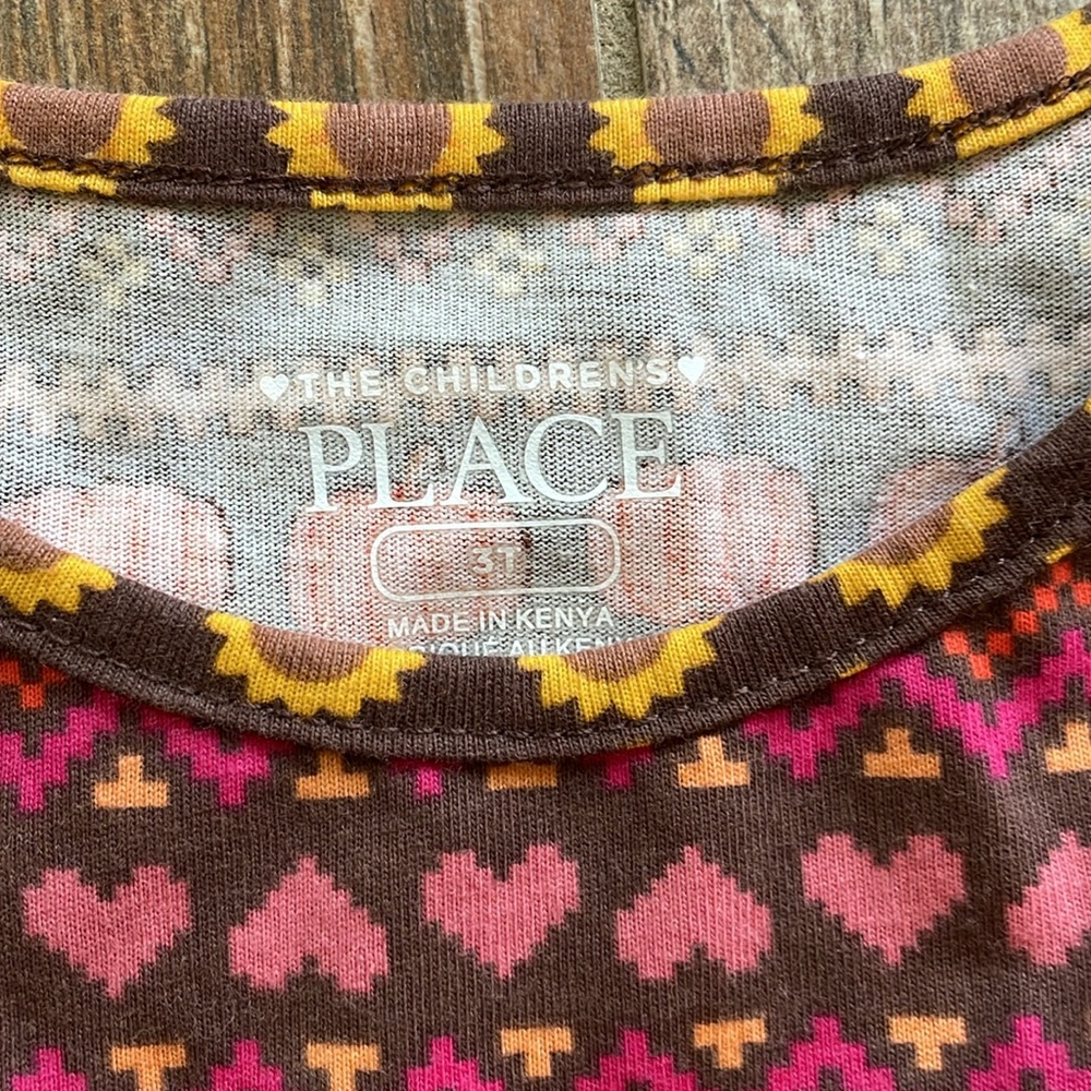 2 fall pumpkin the children’s place dresses 3t - Picture 3 of 5